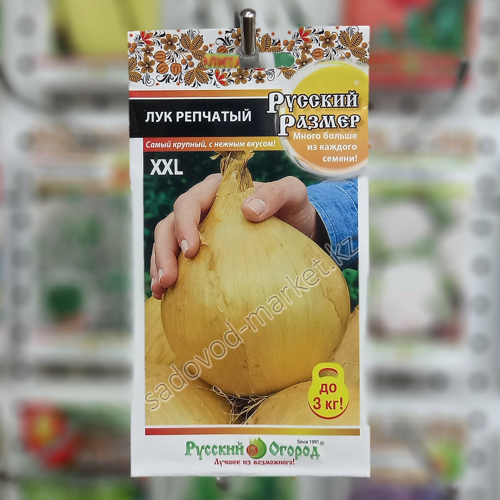 Репчатый русский размер XXL лук