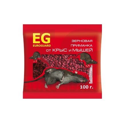 Еврогард от крыс и мышей зерно 100гр.