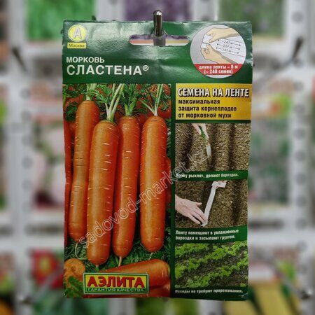 Сластена морковь на ленте